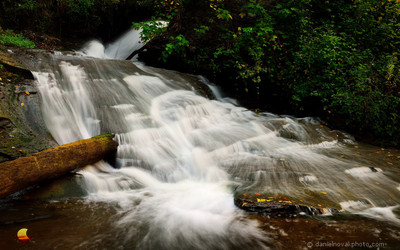 Papermill Falls Sidekick, Letchworth State Park Waterfall