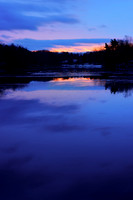 Glimpse of Sunrise at Green Lake, Yates Park, Orchard Park, New York (NY).