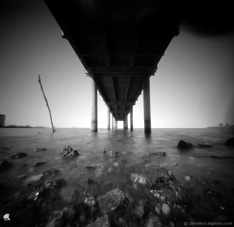 Under the Pier. Pinhole Photography