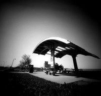 Gallagher Pier Roof No 2, Pinhole Photography, WPPD2025, terraPIN ACME, Fuji Acros 100, D-23