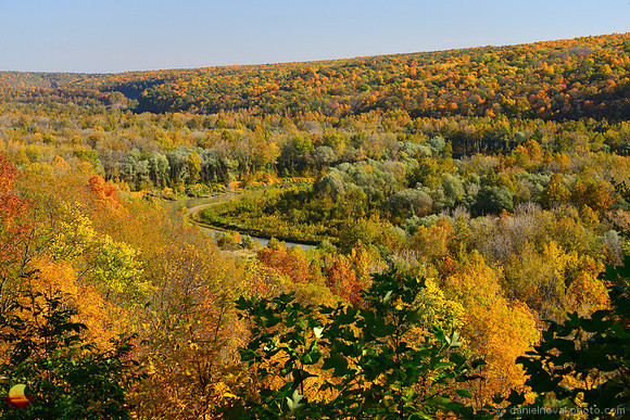 Gardeau Overlook in the Fall, Letchworth State Park