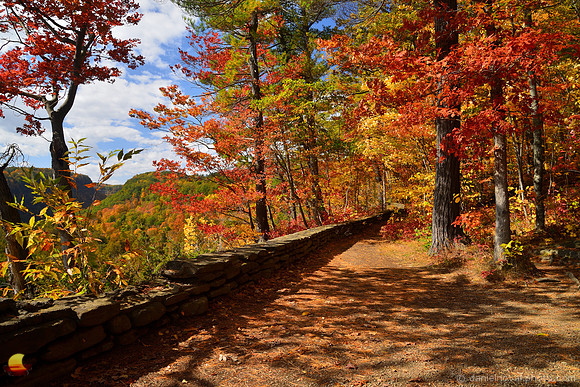 Wolf Creek Trail in the Fall, Letchworth State Park