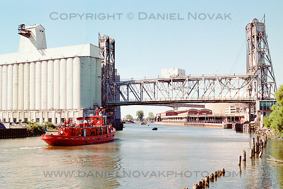 Edward M Cotter Departing, 125th Anniversary, Buffalo, NY. Photographed  with a 35mm Nikon Minolta Maxxum 5 on Kodak Max 400 color negative film. Developed in Cinestill C-41.