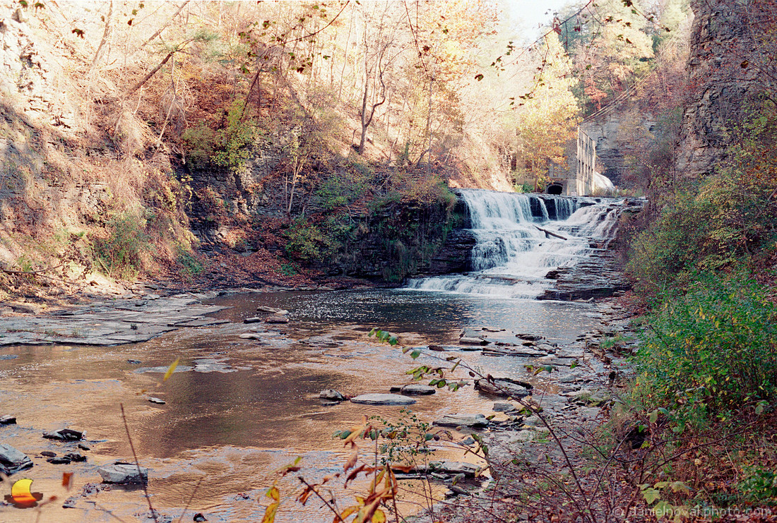 Horseshoe Falls, Fall Creek, Ithaca, NY