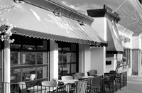 The Byrd House bar, Orchard Park, NY. Photographed with a 35mm Pentax Spotmatic F on Ilford XP2 black and white film.