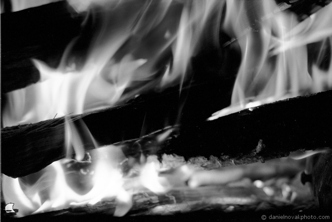 Keeping Warm in Western New York Winter, Orchard Park, NY