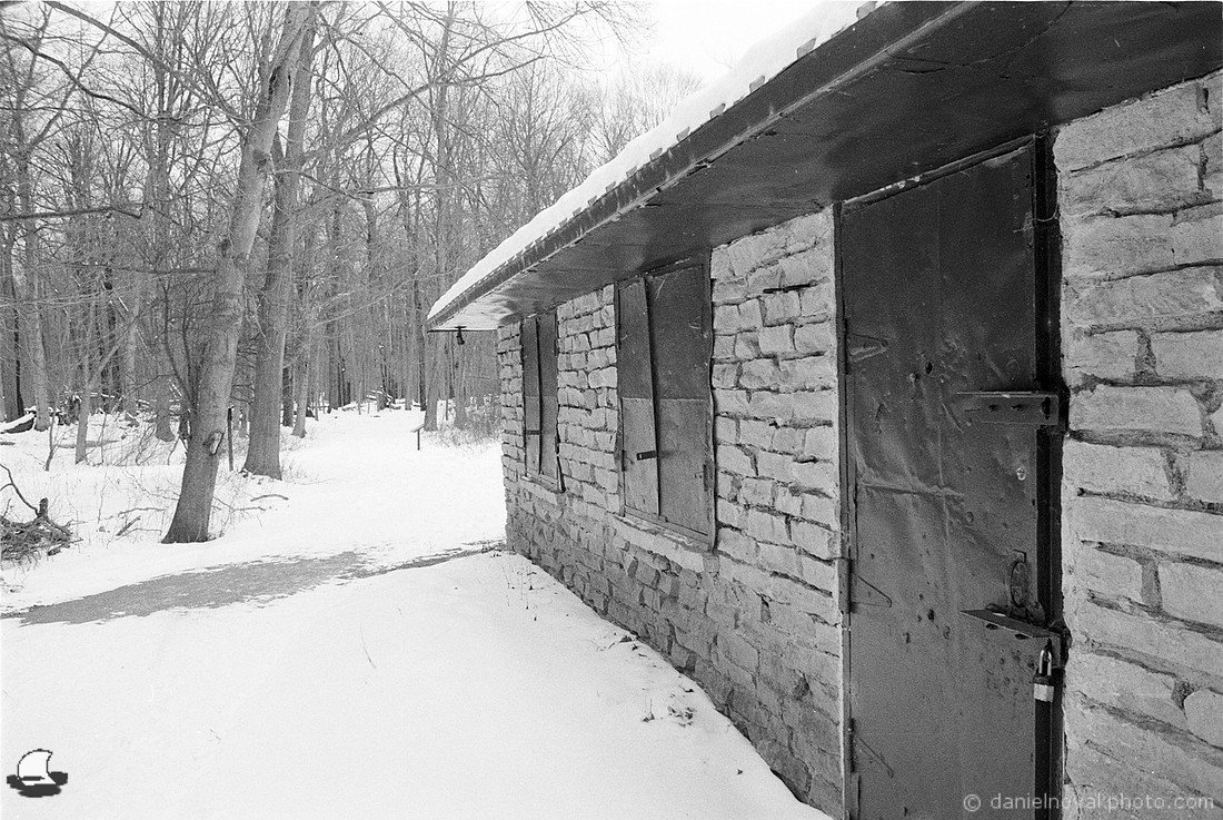Locked Door, Winter Reinstein Woods, Depew, NY