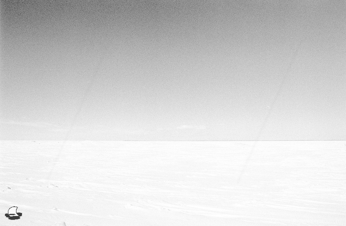 Never-ending Whiteness, Frozen Lake Erie, Hamburg Beach, NY