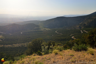 Lands End Road Winding Up the Grand Mesa, Lands End Road Experience, Colorado