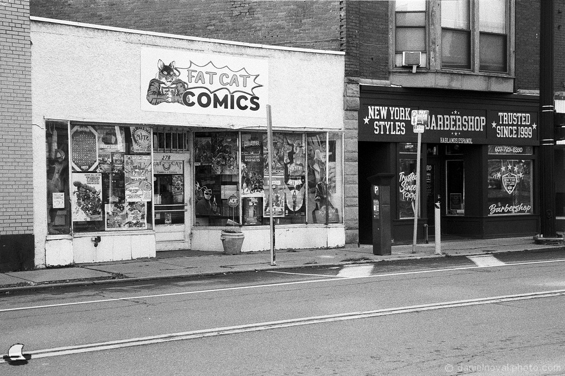 Fat Cat Comics, Johnson City, NY on Film
