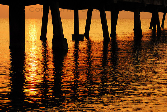 Sunrise under a Pier