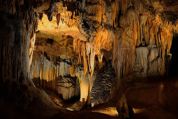 Cavern Window - Luray Caverns, Shenandoah Valley, Virginia (VA)