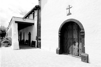 Chapel & Colonnade, Santa Ines Mission, Solvang, California