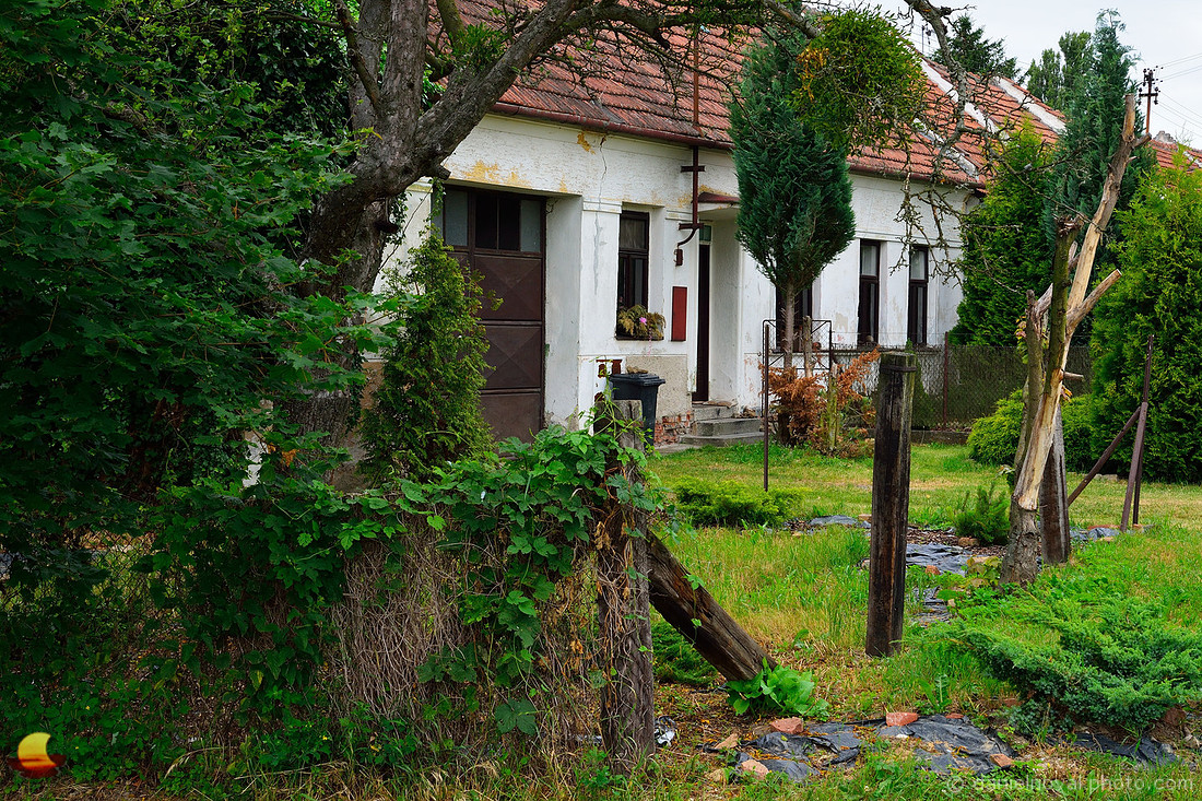 A Rural House, Nemotice, Southern Moravia, Czech Republic, Europe