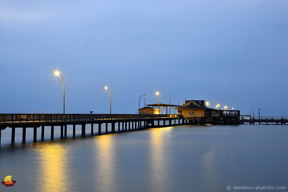 Fairhope Municipal Pier at Dusk