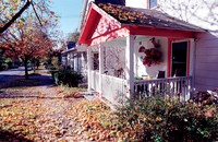 Fall in Ithaca, NY. Photographed with a vintage 35mm Minolta Maxxum 5 camera on Kodak Colorplus 200 color negative film. Developed in C-41.