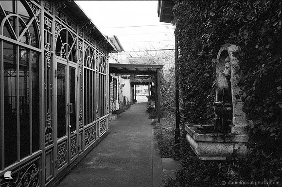 Fountain in a Passage, Black & White