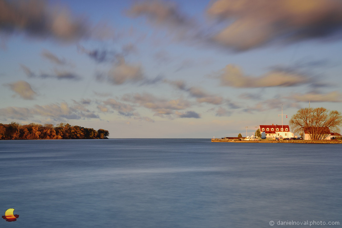 Where the River Ends, Niagara River Mouth into Lake Ontario, Youngstown, NY