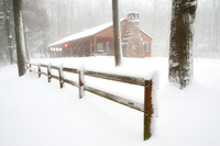 Commissioner's Cabin in Winter, Chestnut Ridge County Park, Orchard Park - Buffalo, NY