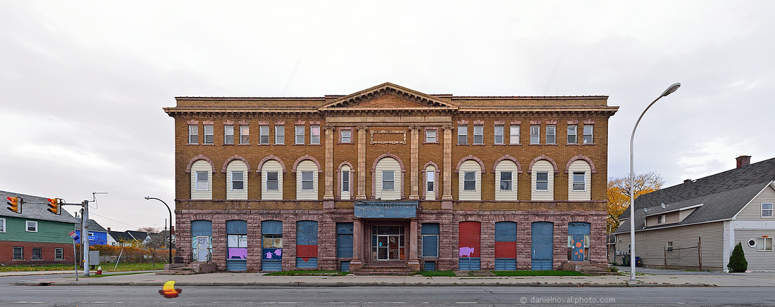 Buffalo Milk Company, Niagara St. Front Facade, Buffalo, NY
