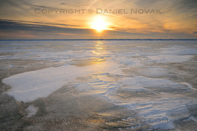 Frozen Sunset, Winter Dozen, Buffalo, NY