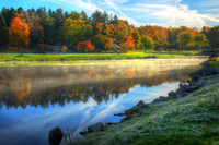Autumn Sunrise at Green Lake, Yates Park, Orchard Park, NY.