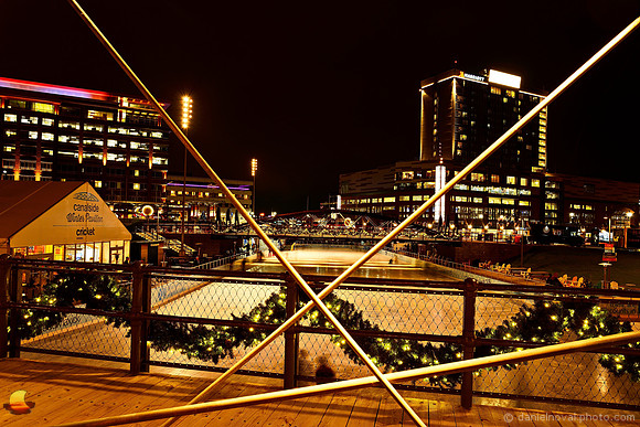 The Ice at Canalside at Night