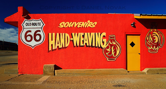 Road Trip, Route 66: Curious Pottery - Hand Weaving, Santa Rosa, New Mexico (NM)