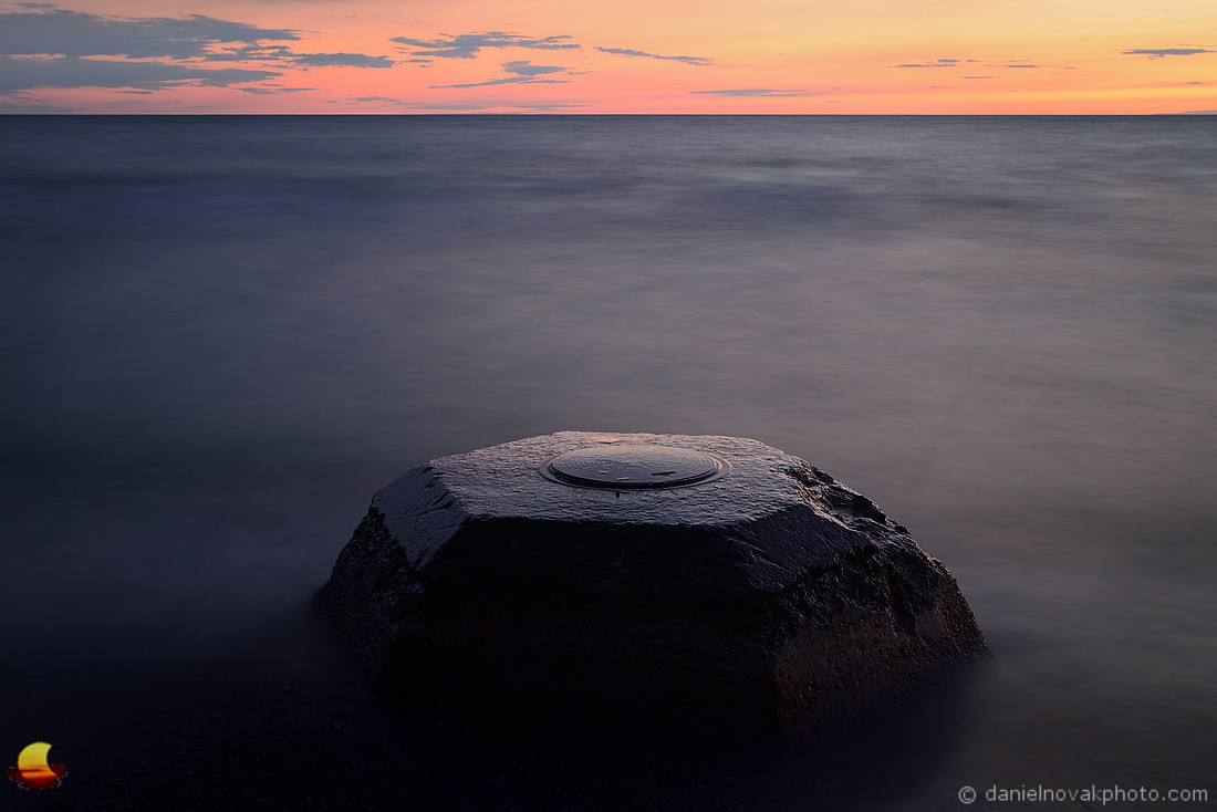 Release the Kraken, Lake Erie at Sunset, an industrial and natural mismatch