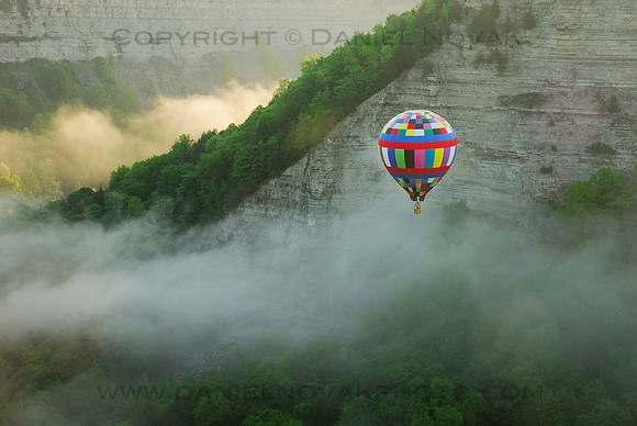 15th Annual Red, White & Blue Balloon Rally Festival, Letchworth State Park, Castile, NY