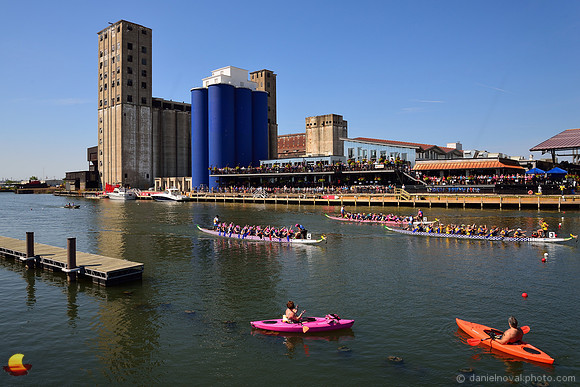 Riverworks Regatta 2016, Buffalo River between Riverfest and Riverworks, Buffalo, NY