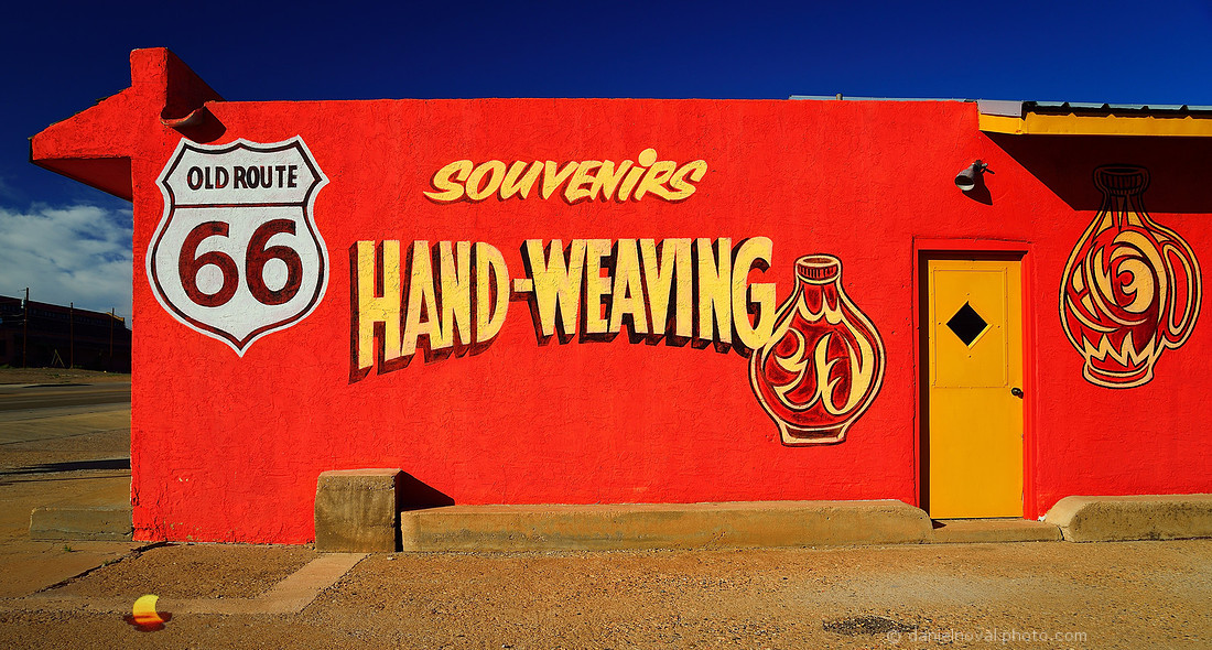 Road Trip, Route 66: Curious Pottery - Hand Weaving, Santa Rosa, New Mexico (NM)