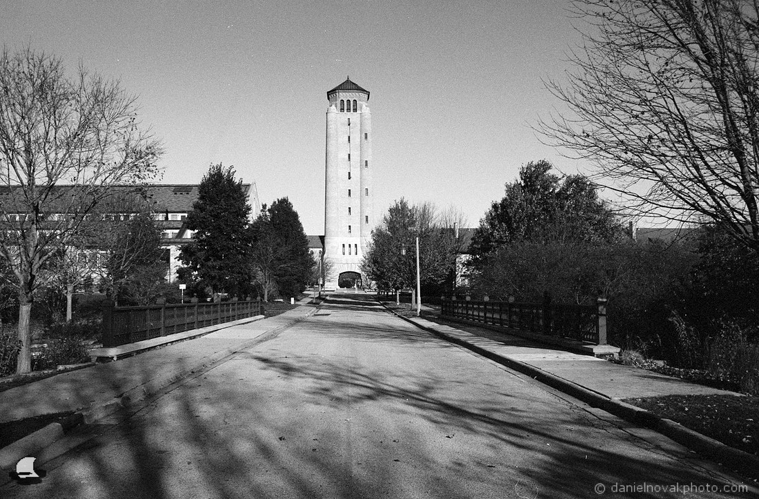 Film photography: Fort Sheridan Tower, Fort Sheridan, IL