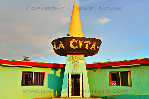 Road Trip Travel Photography, Route 66: La Cita Restaurant, Tucumcari, NM