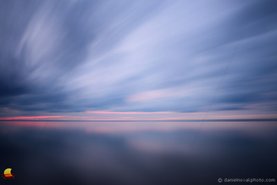 Clouds Streaming over Lake Erie, Hamburg Beach, Hamburg, NY