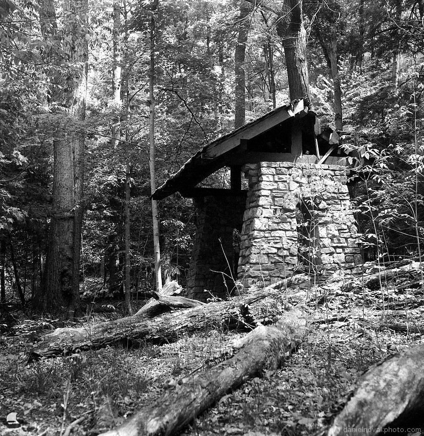 Well House in the Woods, Chestnut Ridge Park, Orchard Park, New York.