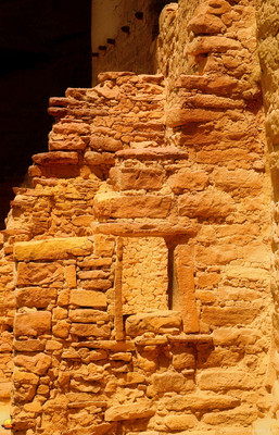 Cliff Palace Window in Sunlight - Mesa Verde National Park, Colorado (CO)