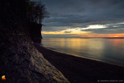 Night Taking over Hamburg Beach, Hamburg, NY
