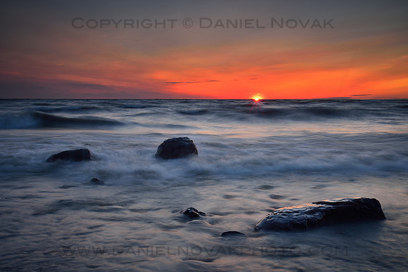 Sunset Awe at Sturgeon Point, Derby, NY near Buffalo, NY
