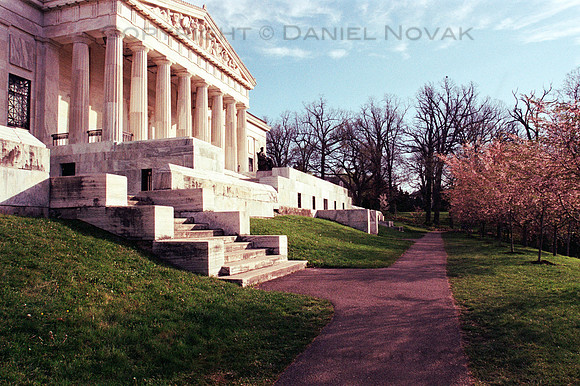 Sunny Spring Morning at Buffalo History Museum