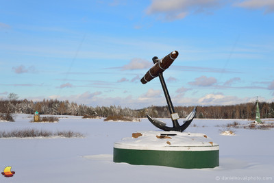 Anchored Winter, Winter's Pond