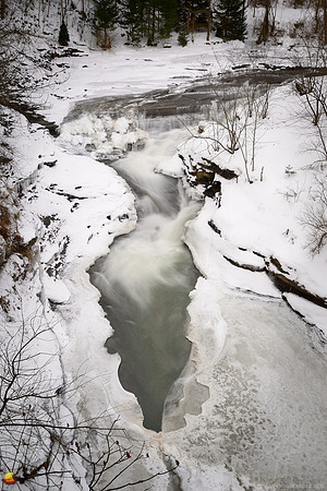 Winter at Colden Falls