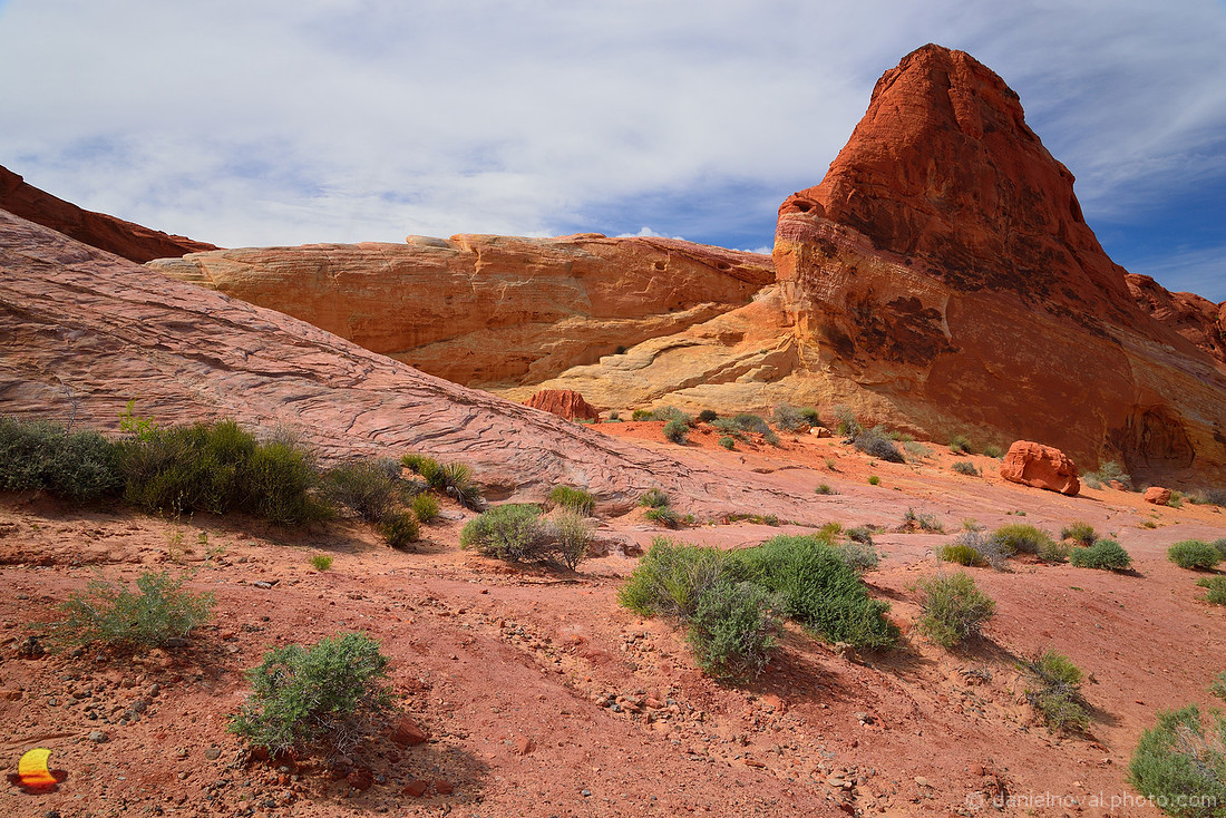Nature's Colorful Palette, Valley of Fire State Park in Nevada near Las Vegas