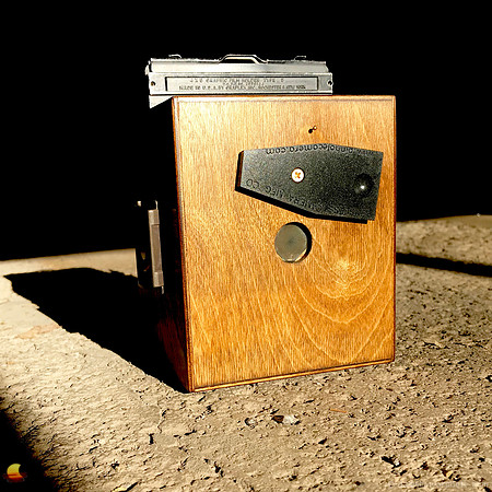 Lensless 4x5