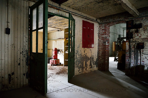 Double Door of Perot Grain Elevator, Silo City - Elevator Alley, Buffalo, New York (NY)
