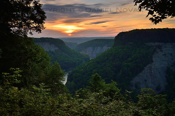 Letchworth State Park Sunrise Wonder