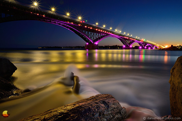 Golden & Purple Peace Bridge