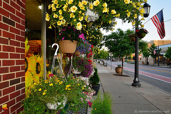 Hess Brothers Florist at Daybreak