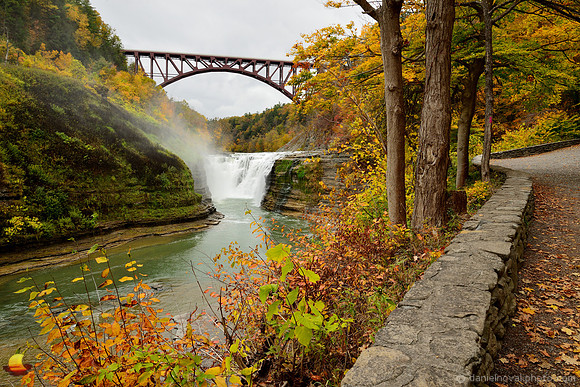 The Portage Bridge in Colors
