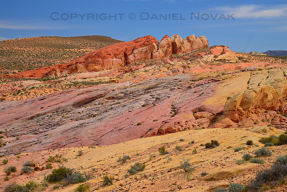 Painted Mojave Desert, Valley of Fire State Park, Nevada